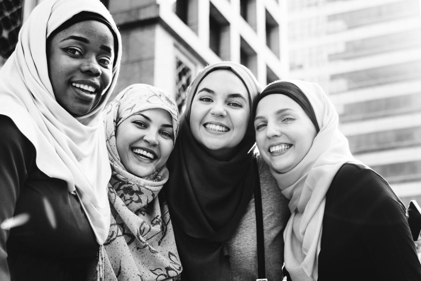 Female social entrepreneurs working together. 