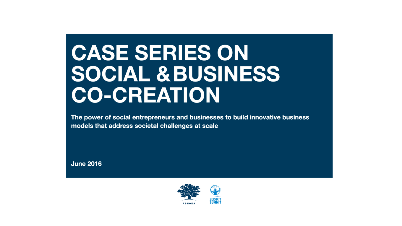 CASE SERIES ON SOCIAL &BUSINESS CO-CREATION