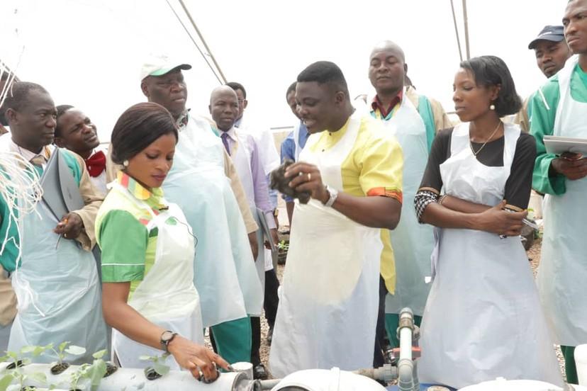 Changemakers from Big farmers discussing together. 